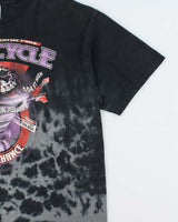 Vintage Y2K 00s Silverwood Theme Park Heavyweight Tie-Dye Crewneck T-Shirt - XL