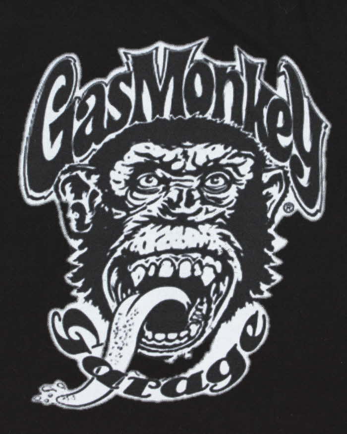 Vintage Gas Monkey Garage Delta Ringspun Crewneck T-Shirt - XXL