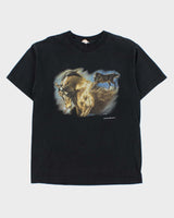 Vintage 2001 Pride Products Kim McElory Stallion Heavyweight Made In USA Crewneck T-Shirt - L