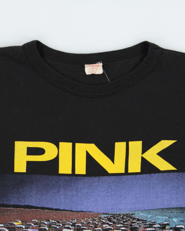 Vintage 1987 Pink Floyd 'A Momentary Lapse Of Reason' World Tour Single Stitch Made In Canada Crewneck T-Shirt - L
