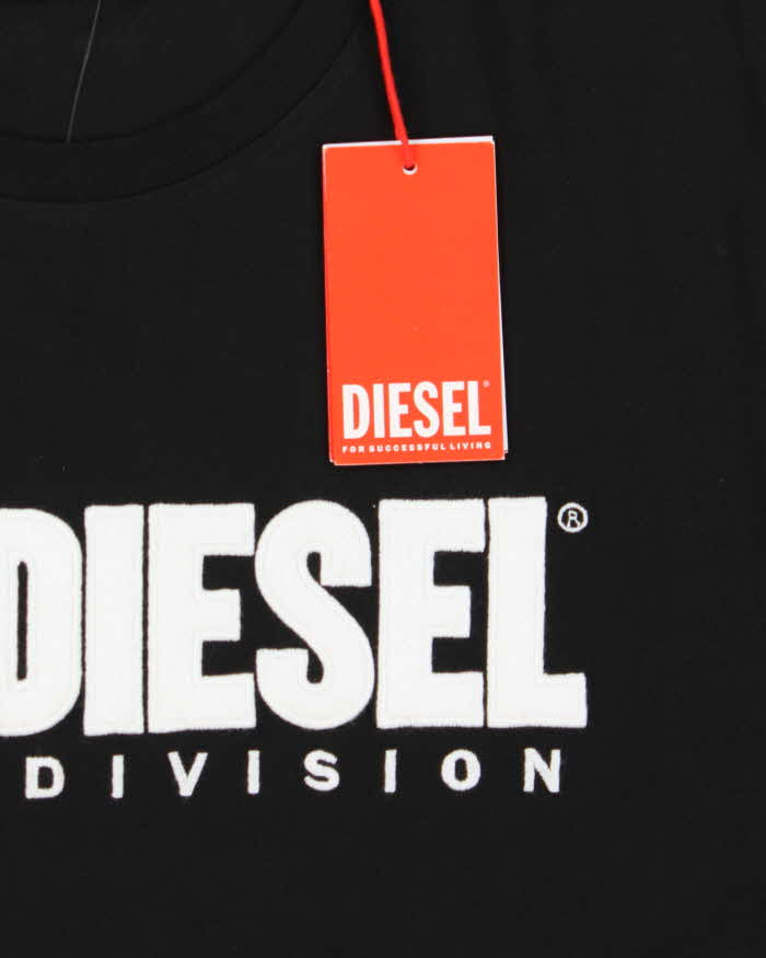 DSWT Diesel Embroidered Division Crewneck T-Shirt - XL