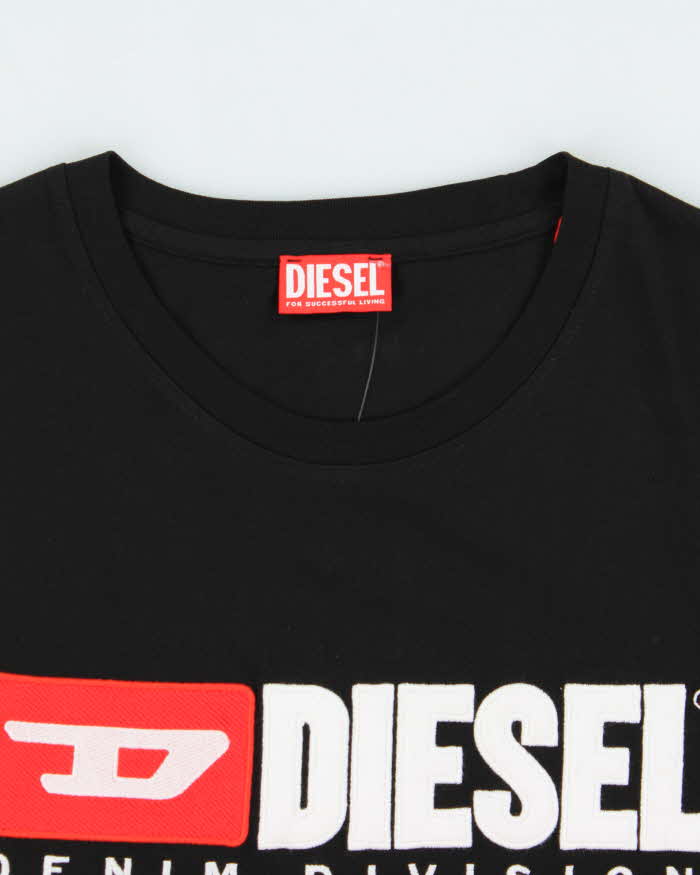 DSWT Diesel Embroidered Division Crewneck T-Shirt - XL