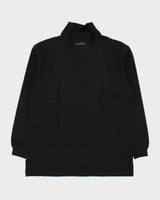 DSWT Vintage 1990s Ellesse Raphaela Heavyweight High Neck Long Sleeve Crewneck T-Shirt - L