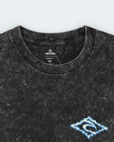 DSWT Rip Curl Raw Energy Thrash Heavyweight Tie-Dye Crewneck T-Shirt - XL