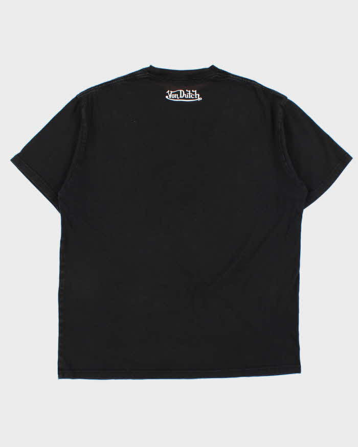 Vintage Y2K 00s Von Dutch Heavyweight Classic Crewneck T-Shirt - XL