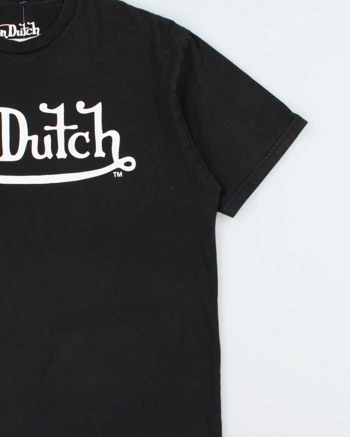 Vintage Y2K 00s Von Dutch Heavyweight Classic Crewneck T-Shirt - XL