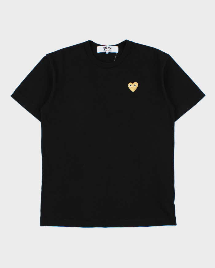 Comme Des Garcons PLAY Heavyweight Heart Logo Crewneck T-Shirt - XL