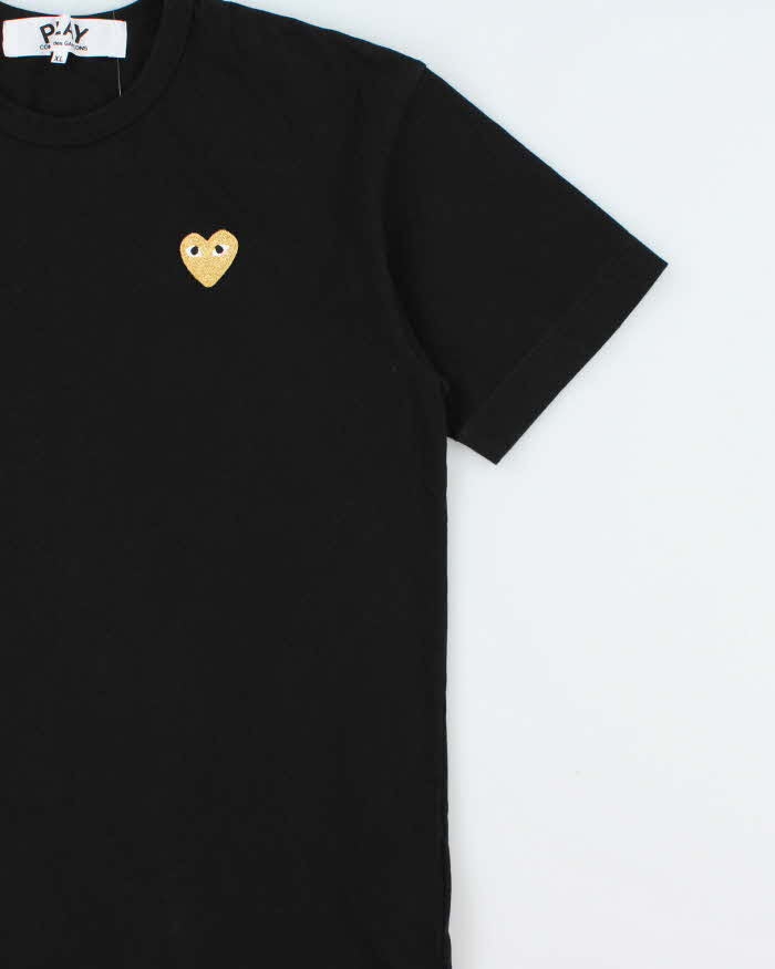 Comme Des Garcons PLAY Heavyweight Heart Logo Crewneck T-Shirt - XL