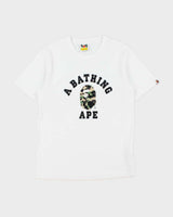 Vintage A Bathing Aape Bape Heavyweight Camo Logo Crewneck T-Shirt - L