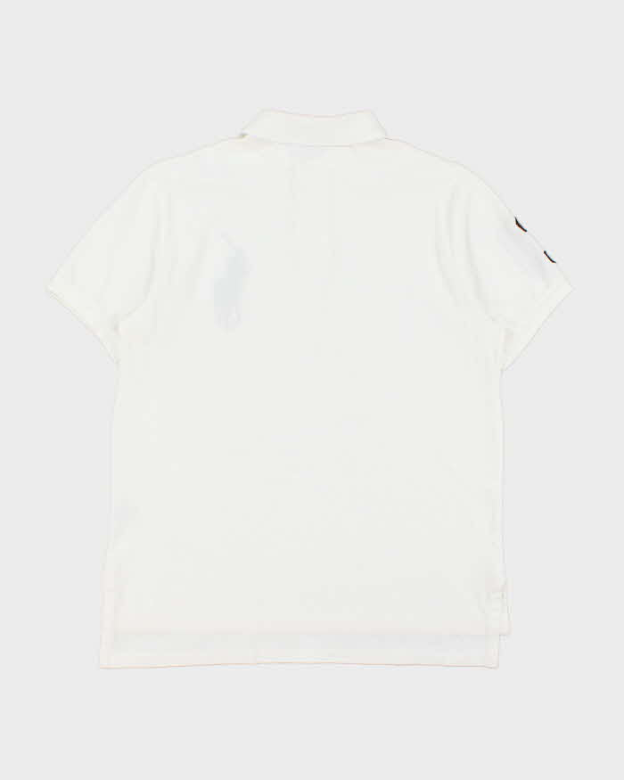 Vintage Y2K 00s Polo Ralph Lauren Big Pony #3 Custom Fit Short Sleeve Polo Shirt - M