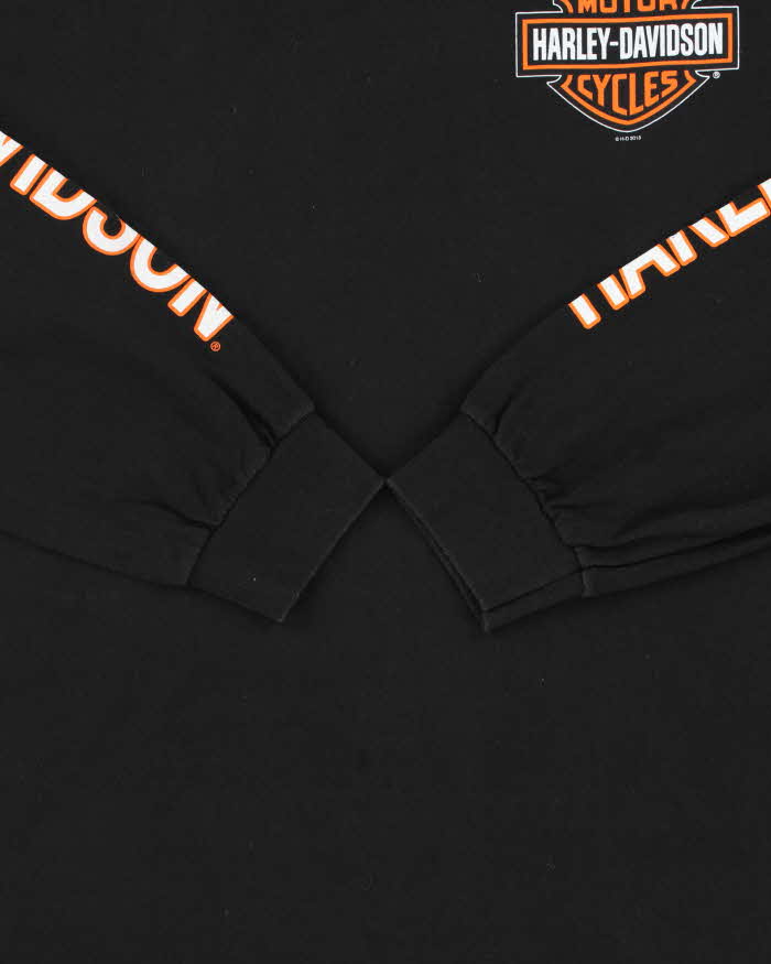 Vintage Harley Davidson Wisconsin Oconomowoc Heavyweight Long Sleeve Crewneck T-Shirt - XL