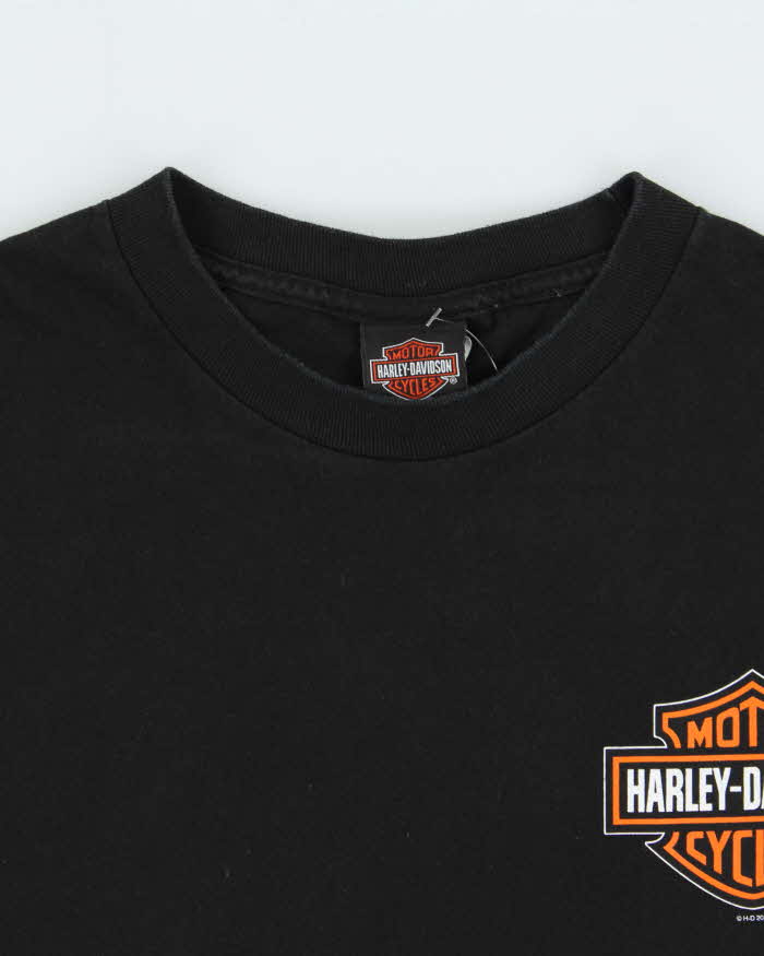 Vintage Harley Davidson Wisconsin Oconomowoc Heavyweight Long Sleeve Crewneck T-Shirt - XL