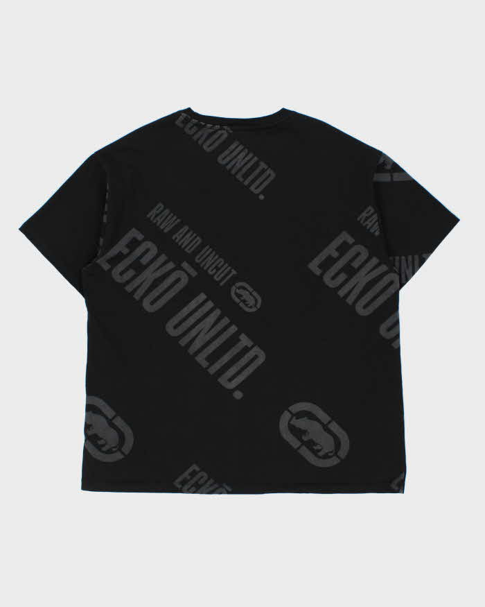 Vintage Ecko UNTLD Heavyweight Raw & Uncut Crewneck T-Shirt - XL