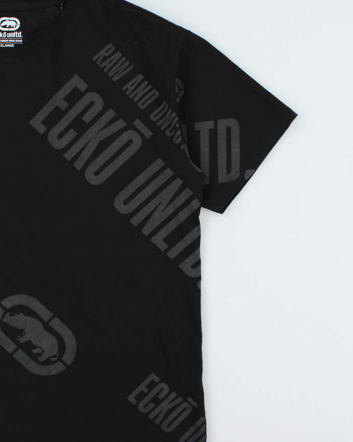 Vintage Ecko UNTLD Heavyweight Raw & Uncut Crewneck T-Shirt - XL