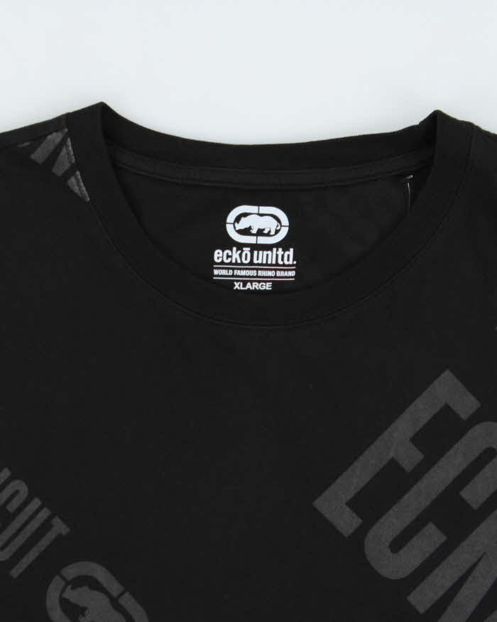 Vintage Ecko UNTLD Heavyweight Raw & Uncut Crewneck T-Shirt - XL