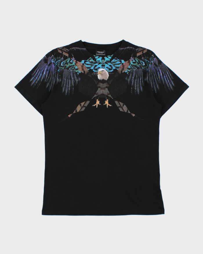 Marcelo Burlon County Of Milan Eagle Graphic Crewneck T-Shirt - S