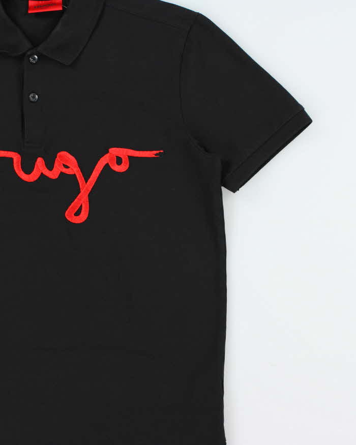 Hugo Boss Embroidered 'Dimlet' Slim Fit Short Sleeve Polo Shirt - M