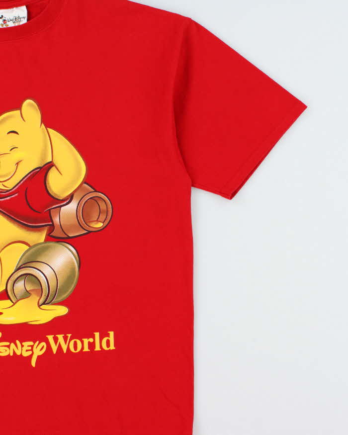 Vintage 1990s Walt Disney World Heavyweight Winnie The Pooh Made In USA Crewneck T-Shirt - L
