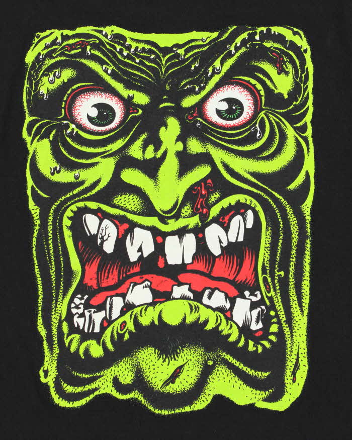 Vintage Santa Cruz Heavyweight Rob Roskopp Face Crewneck T-Shirt - S