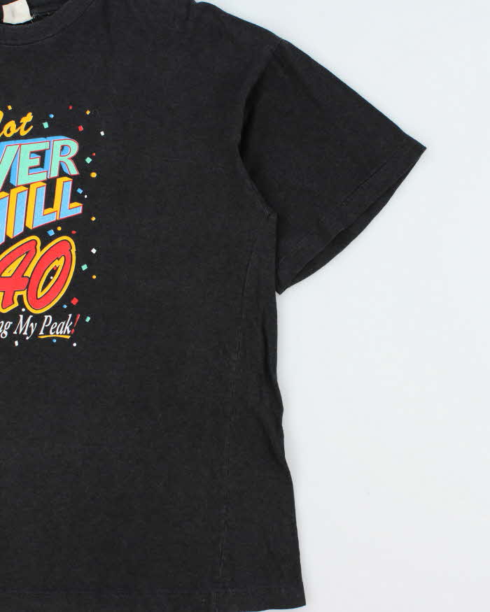 Vintage 1980s 40th Birthday Single Stitch Novelty Made In USA Crewneck T-Shirt - XL