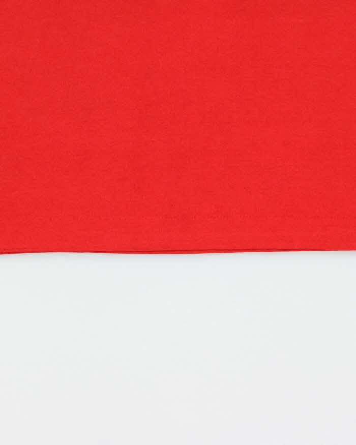 Vintage 1989 Calgary Flames Stanley Cup Champions NHL Screen Stars Single Stitch Made In Canada Crewneck T-Shirt - XL