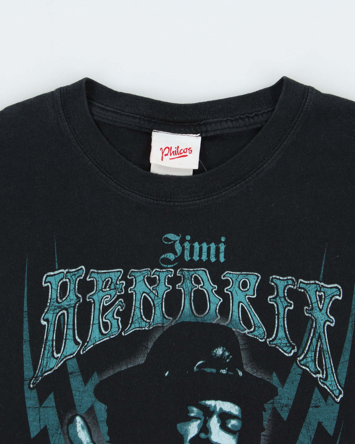 Vintage 2002 Philco's Jimi Hendrix Heavyweight Crewneck T-Shirt - L