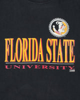 Vintage 1990s Florida State Team Apparel Heavyweight Layered Made In USA Single Stitch Crewneck T-Shirt - XL