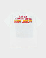 Vintage 1989 Bon Jovi 'Kiss-Em Where It Stinks Tour New Jersey' Single Stitch Made In USA Crewneck T-Shirt - L