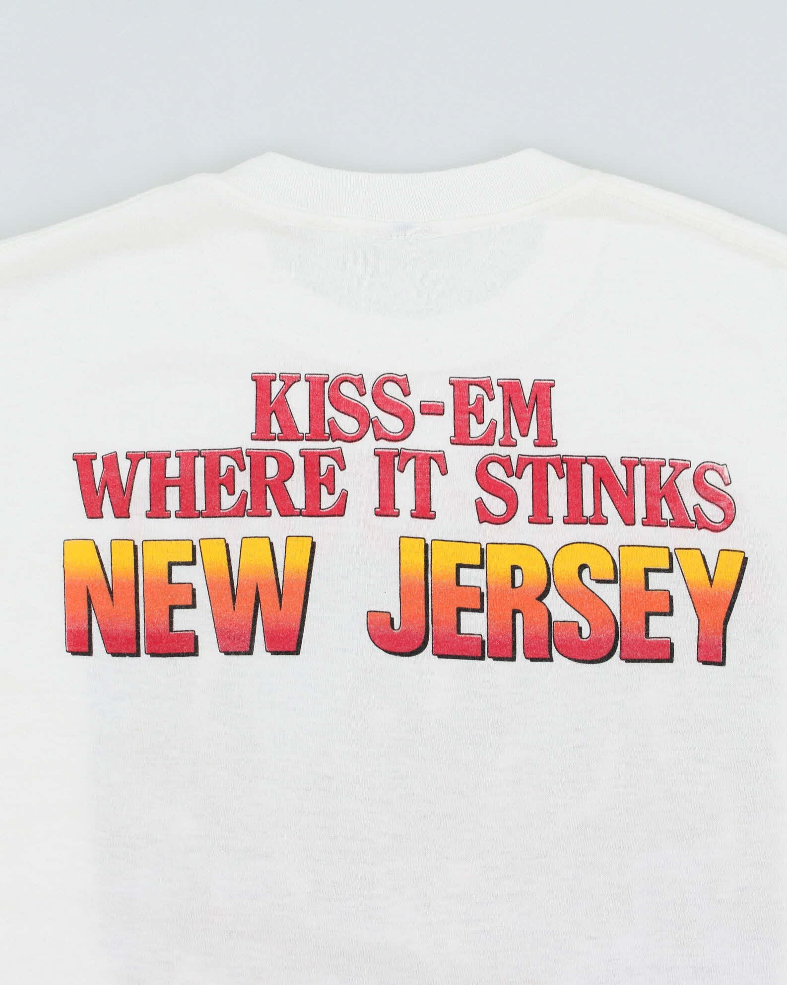 Vintage 1989 Bon Jovi 'Kiss-Em Where It Stinks Tour New Jersey