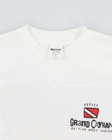 Vintage 1990s Big Head Grand Canyon Single Stitch Made In USA Murina Crewneck T-Shirt - L