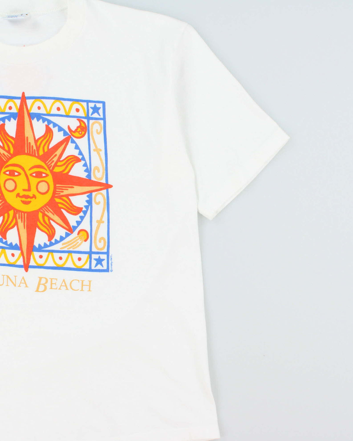 Vintage 1990s Laguna Beach Crazy Shirts Hawaii Made In USA Single Stitch Crewneck T-Shirt - M