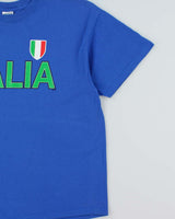 Vintage Y2K 00s Italia Football Heavyweight Gildan Crewneck T-Shirt - XL
