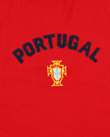 Vintage Y2K 00s World Of Soccer Portugal Football Heavyweight Embroidered Crewneck Ringer T-Shirt - XL