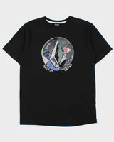 Vintage Y2K 00s Volcom Stone Heavyweight Collage Graphic Crewneck T-Shirt - L