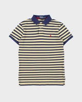 Vintage Y2K 00s Polo Ralph Lauren Striped Custom Fit Short Sleeve Polo Shirt - M