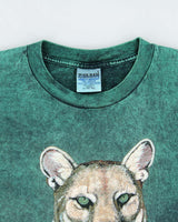 Vintage 1994 Kananaskis Country Acid Wash Gildan Heavyweight Single Stitch Made In Canada Crewneck T-Shirt - XL