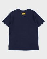 Billionaire Boys Club Navy Heavyweight Statue Of Liberty Spaceman Crewneck T-Shirt - L