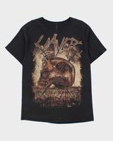 Vintage Slayer World Domination 2013-14 Tour Heavyweight Crewneck T-Shirt - L