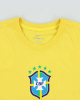 Vintage Nike Brazil CBF Crewneck Football T-Shirt - L