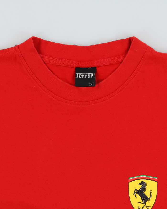 Vintage 1999 Ferrari Heavyweight Prancing Horse Crewneck T-Shirt - XXL