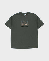 Vintage Y2K 00s Hunter Green Arizona Embroidered Heavyweight AAA Crewneck T-Shirt - XL
