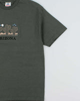 Vintage Y2K 00s Hunter Green Arizona Embroidered Heavyweight AAA Crewneck T-Shirt - XL