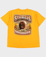 Vintage 2007 Sturgis Motorcycle Rally USA South Dakota 67th Annual Heavyweight Crewneck T-Shirt - L