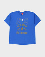 Vintage 2006 Puma Italia 4 Times World Cup Winners Heavyweight Made In Canada Crewneck T-Shirt - XL