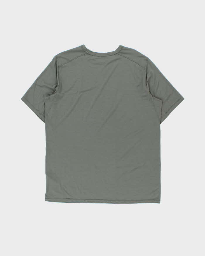 2022 Arc'teryx Sage Green 'Ionia Merino Wool' Fair Trade Crewneck T-Shirt - XL