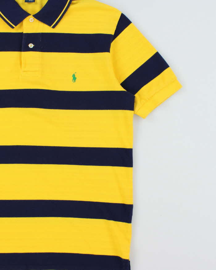 Vintage Y2K 00s Polo Ralph Lauren Striped Short Sleeve Prep Polo Shirt - S