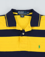 Vintage Y2K 00s Polo Ralph Lauren Striped Short Sleeve Prep Polo Shirt - S