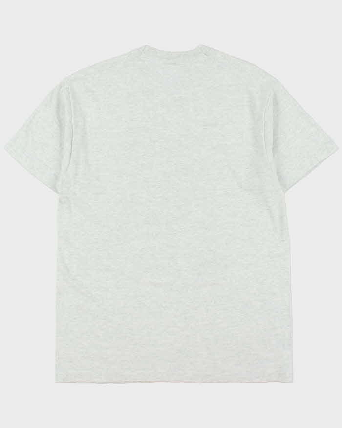 Vintage 1991 Ryerson Residence Urban Jungle Grey Marl Heavyweight Single Stitch Made In USA Crewneck T-Shirt - XL