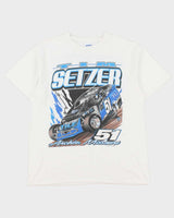 Vintage '08 Y2K Tim Setzer Speedway Victory Sportswear Gildan Heavyweight Crewneck T-Shirt - L