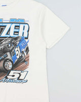 Vintage '08 Y2K Tim Setzer Speedway Victory Sportswear Gildan Heavyweight Crewneck T-Shirt - L
